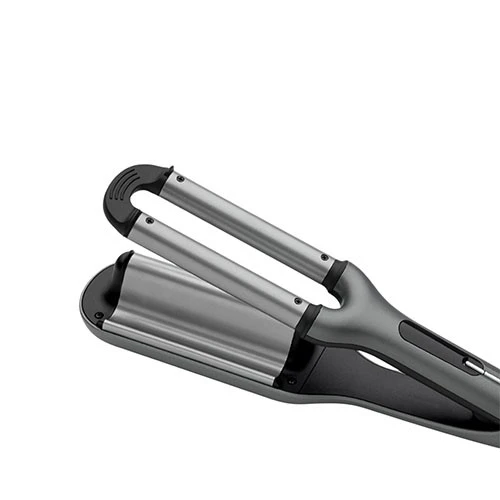 Arzum AR5079 Trendcare Wag Curler - 16 mm Triple Barrel - Adjustable Heat Settings - Ceramic Coated Plates - 45-Second Fast Heat-Up - Grey image 2