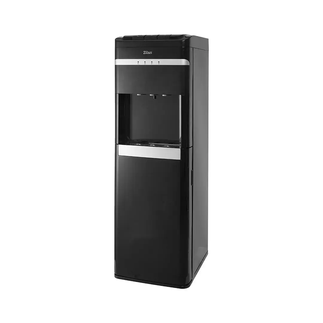 Zilan Water Dispenser – Floor Standing Water Cooler – Hot & Cold Water Function – Black image 1