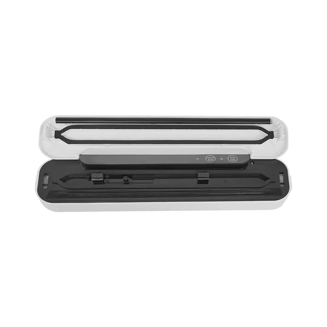 Floria Vacuum Sealer Machine – Automatic Food Sealing System with Vacuum & Seal Function  – White/Black image 2