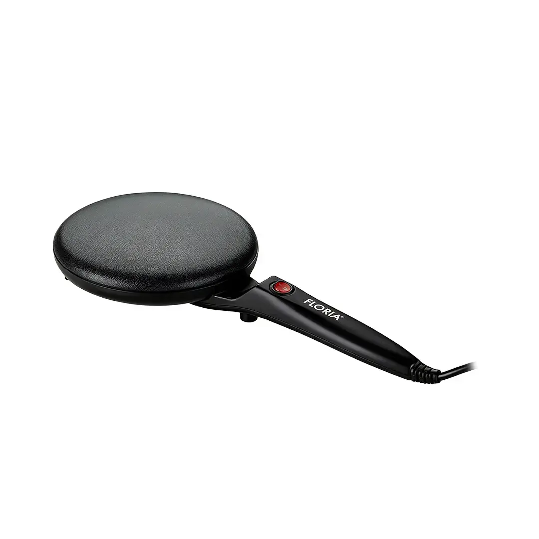 Floria Crepe Maker – Electric Crepe & Pancake Maker with Non-Stick Plate – Black color option