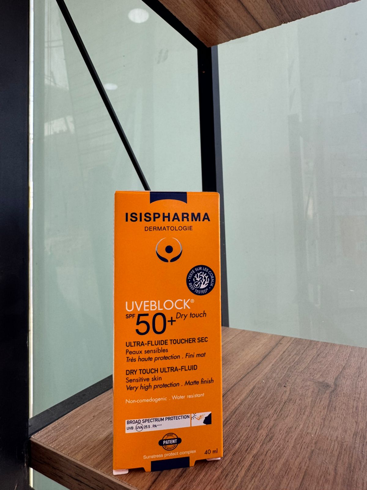 ISISPHARMA UVEBLOCK SPF 50+ Dry Touch Ultra-Fluid Sunscreen – 40ml image 1