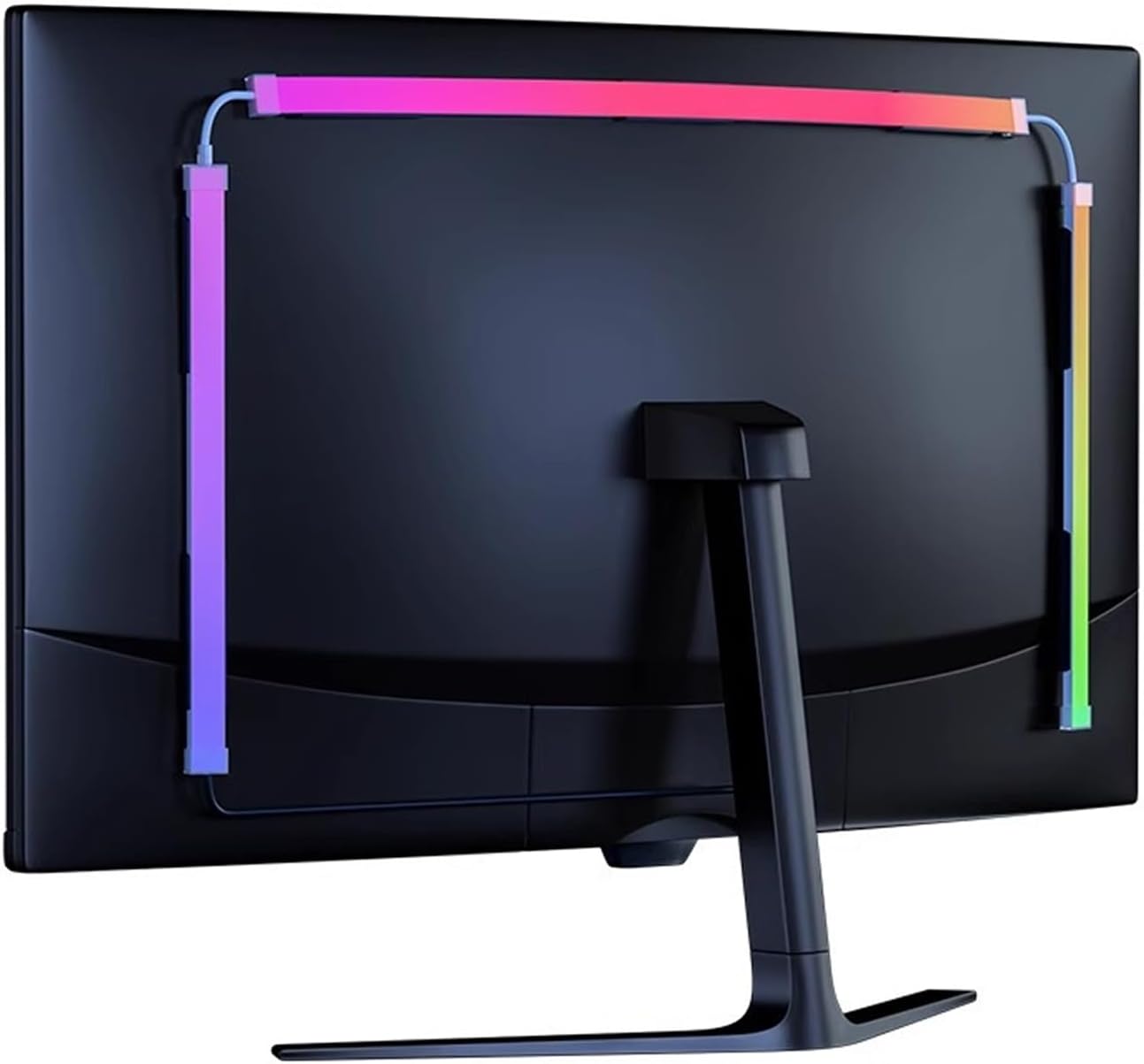 Neon LED Strip,Neon Light Strip, PC Backlight with Screen Colour, Sync USB LED Lighting (for 32 Inch PC Monitor) image 1