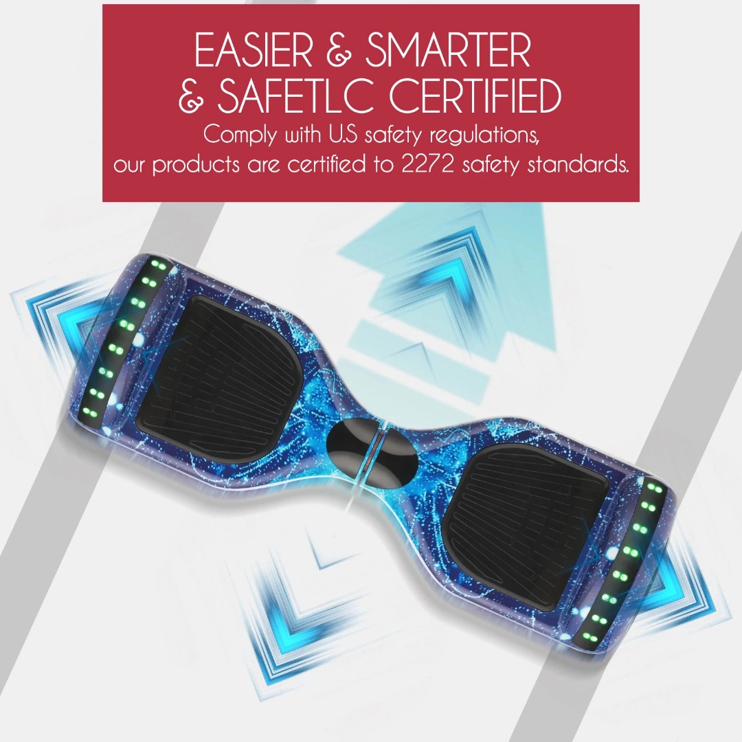 Hanar Electric Balance board ( Sky Blue ) image 2