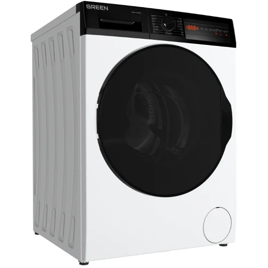 GREEN Front Load Washing Machine 10kg – GWM-FLSC1410(DS-W) – White