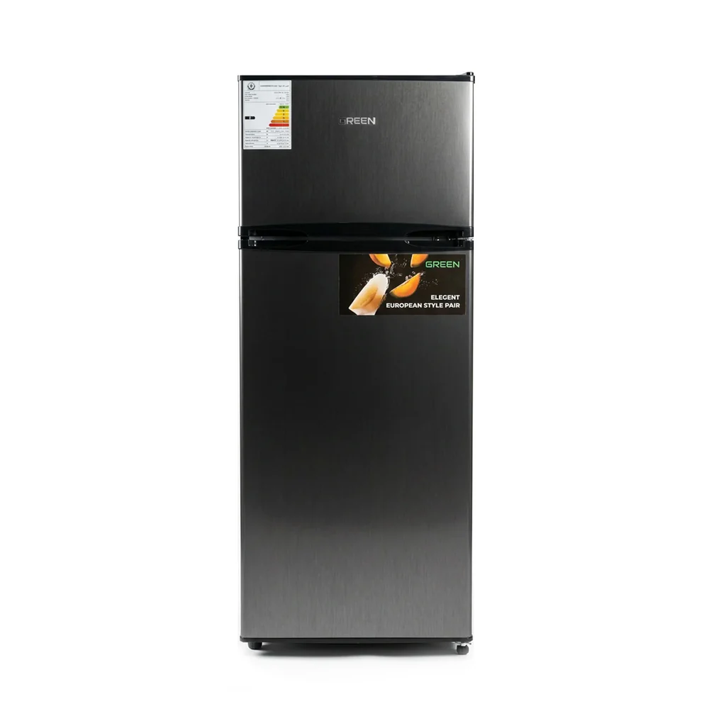 Green GRF-TDHC220DS - Conventional Refrigerator - 10 Ft - black