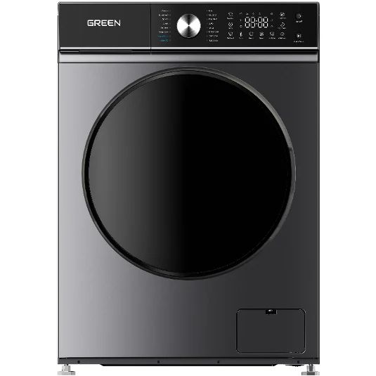 GREEN Front Load Washing Machine 9kg – GWM-FL1409(W-DS) – Silver