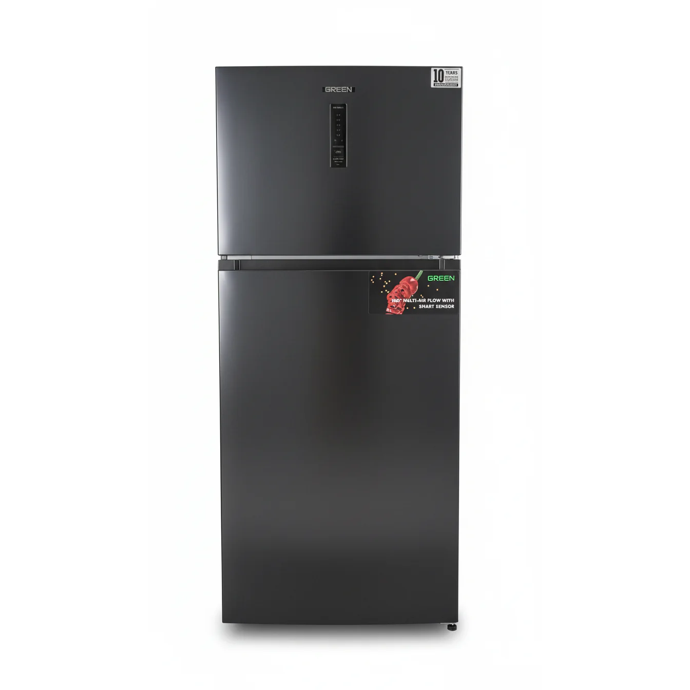 GREEN Refrigerator 24 Cu. Ft. – GRF-HCTM24(DX-W-X-BG) – Top Freezer