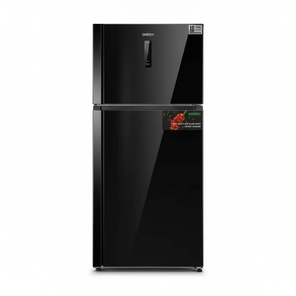 GREEN Refrigerator 24 Cu. Ft. – GRF-HCTM24(DX-W-X-BG) – Top Freezer color option