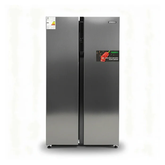 GREEN GRF-HCSBS28X Side By Side Refrigerator, 28 cu. ft.