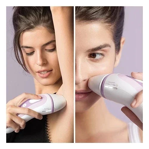 Braun Hair Removal PL3011 Silk Expert Pro 3 With 2 Extras Venus razor And Premium Bag. - White/Lilac