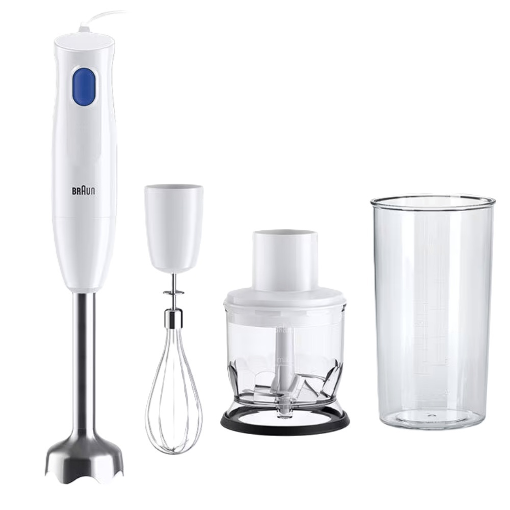 Braun Multiquick 1 Hand Blender MQ10.202M - 450W - 0.35 L - One-touch speed- White image 1