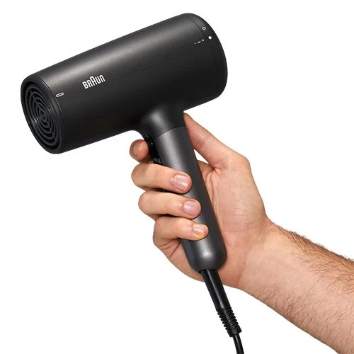 Braun HD4.2 Ultimate Performance Hair Dryer - 2100 W Motor - Super IONTEC Technology - Electronic Touch Control - 3 Heat & 2 Speed Settings - Cool Shot - Black image 1