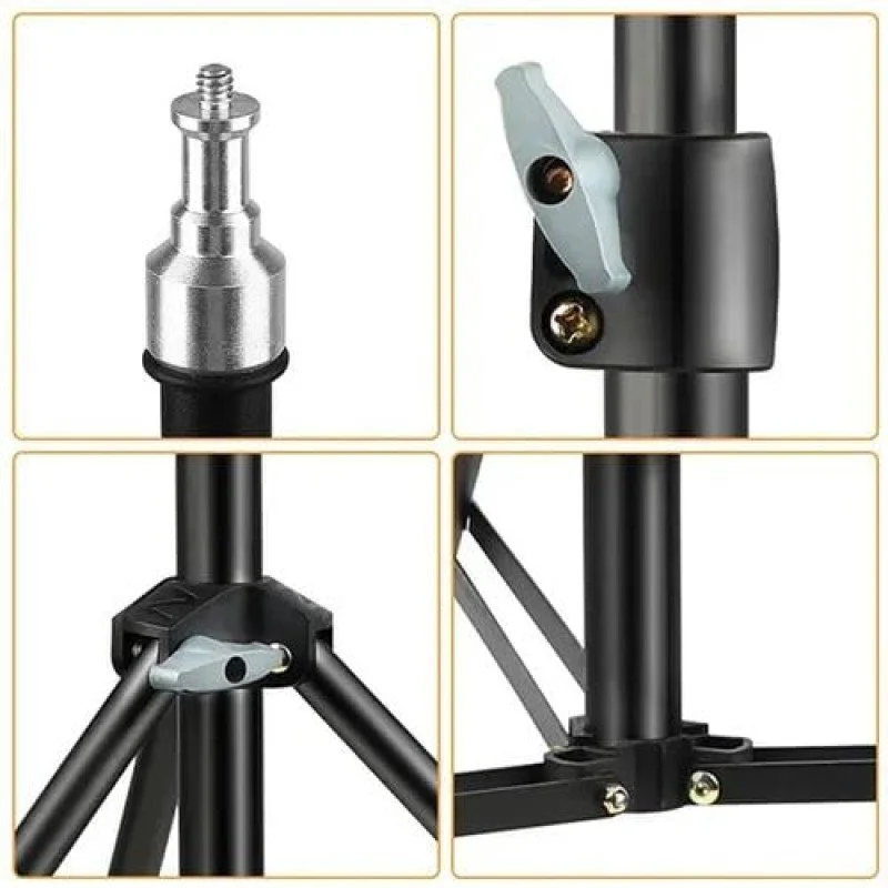 Plokama PK8899 Data Show Stand – Adjustable Projector Tripod Stand – 2.8m – Black