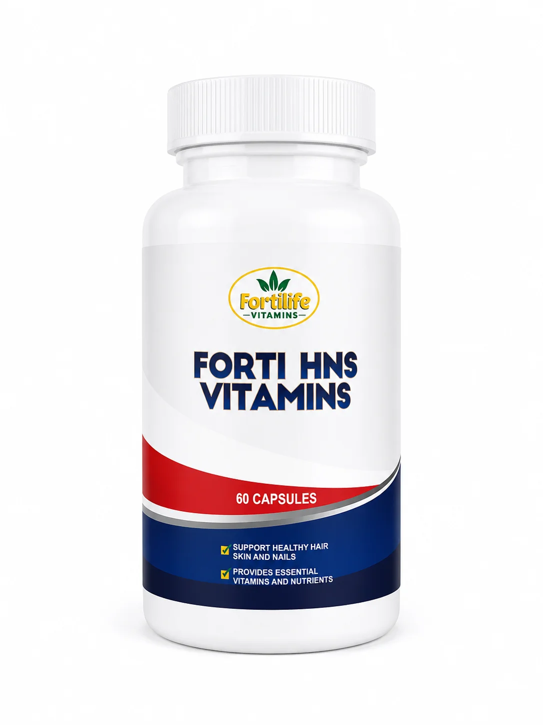 Fortilife Forti HNS Vitamins – Hair, Skin & Nails Support – 60 Capsules