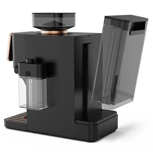 Arzum Okka Barista Pro Automatic Espresso Machine OK0042C - Fully Automatic - Duo-Heat Technology - Self-Tamp System - Milk’n Take - 6.3 Inch Retina Display - Black / Copper