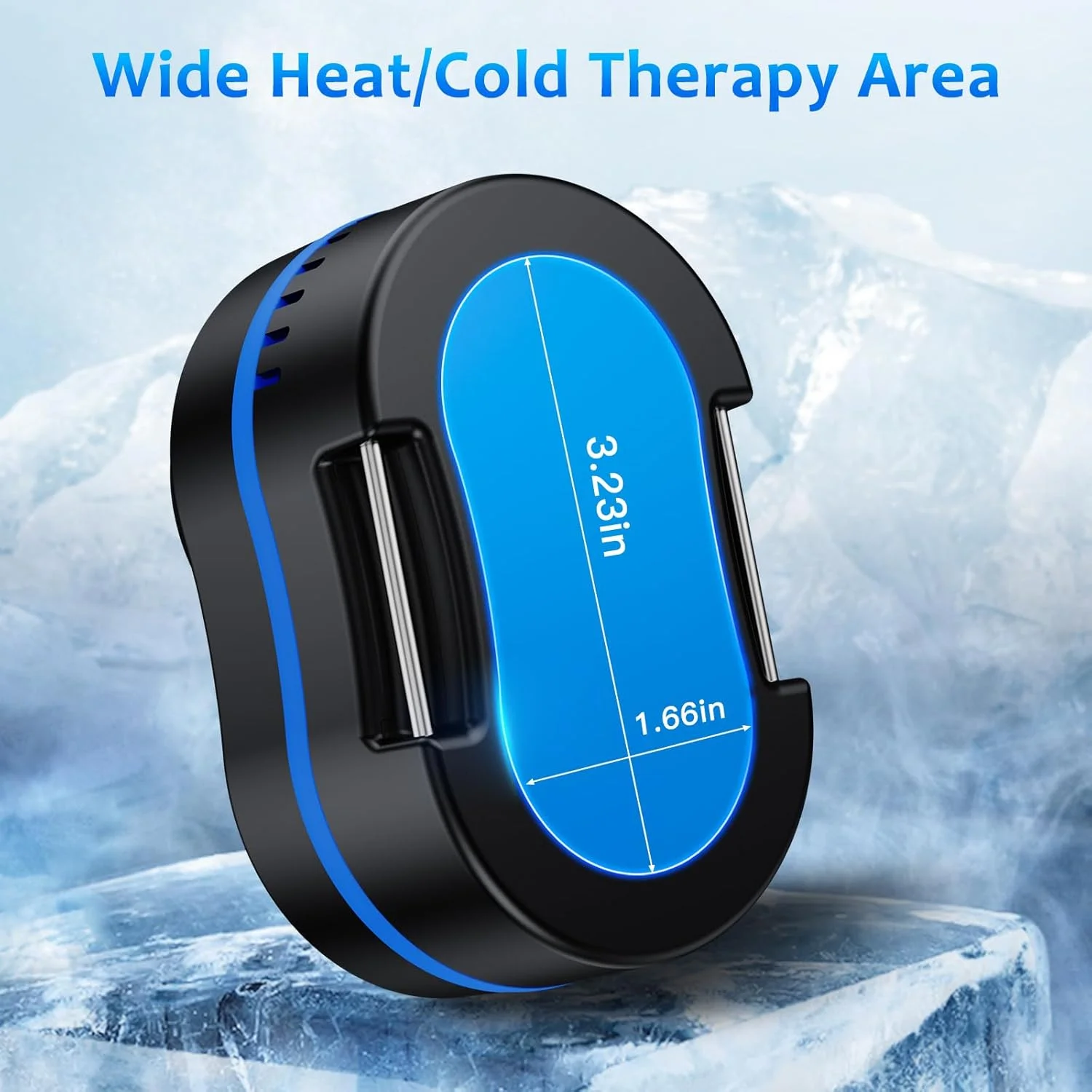 3-in-1 Cold Therapy Device & Thermal Cube for Pain Relief & Muscle Recovery for Heating, Cooling & Contrast Recovery