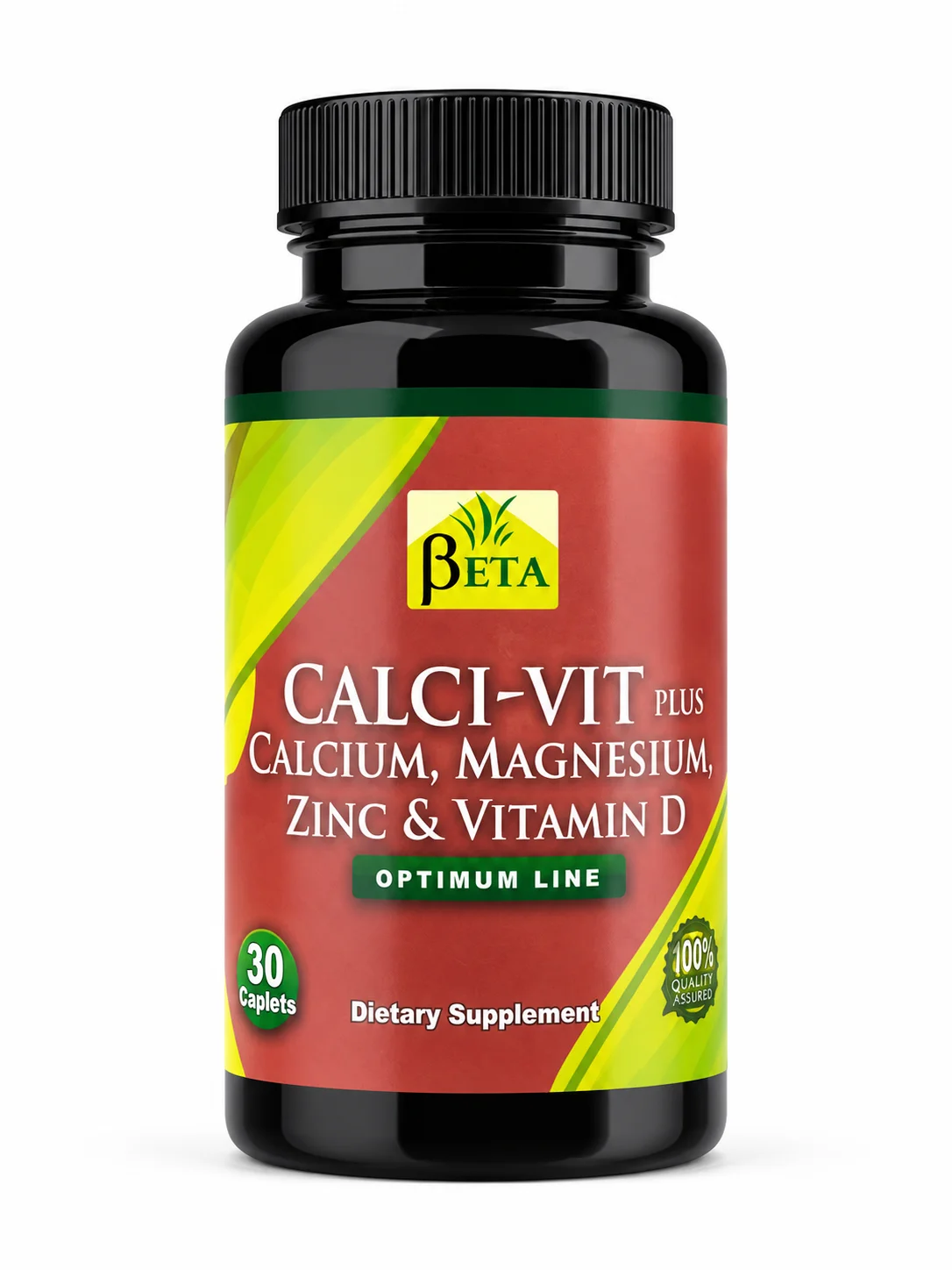 Beta Calci-Vit Plus Calcium, Magnesium, Zinc & Vitamin D Dietary Supplement – 30 Caplets