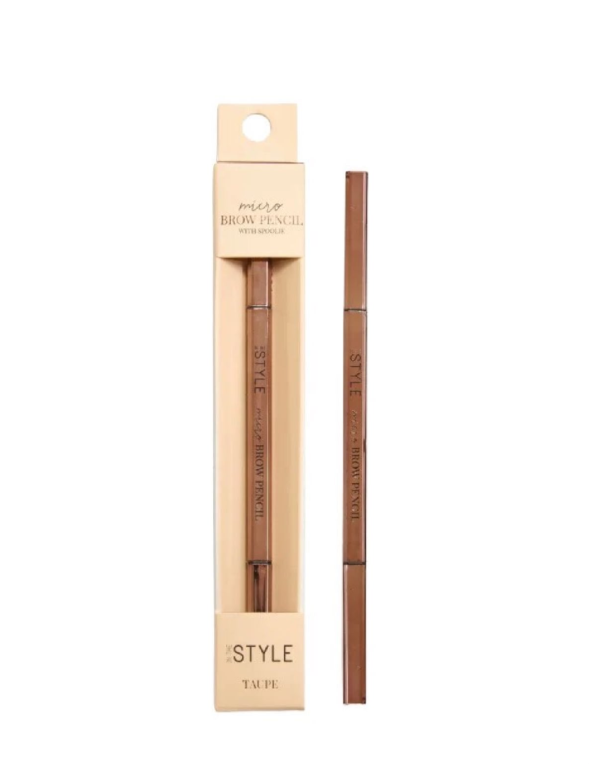 In The Style Micro Brow Pencil With Spoolie - taupe