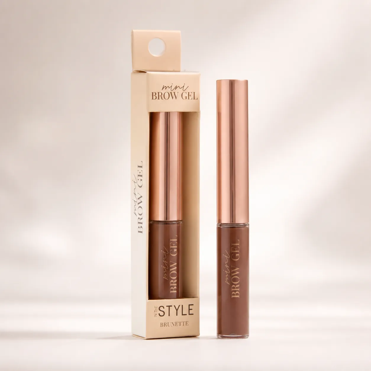In The Style Mini Brow Gel – brunette color option