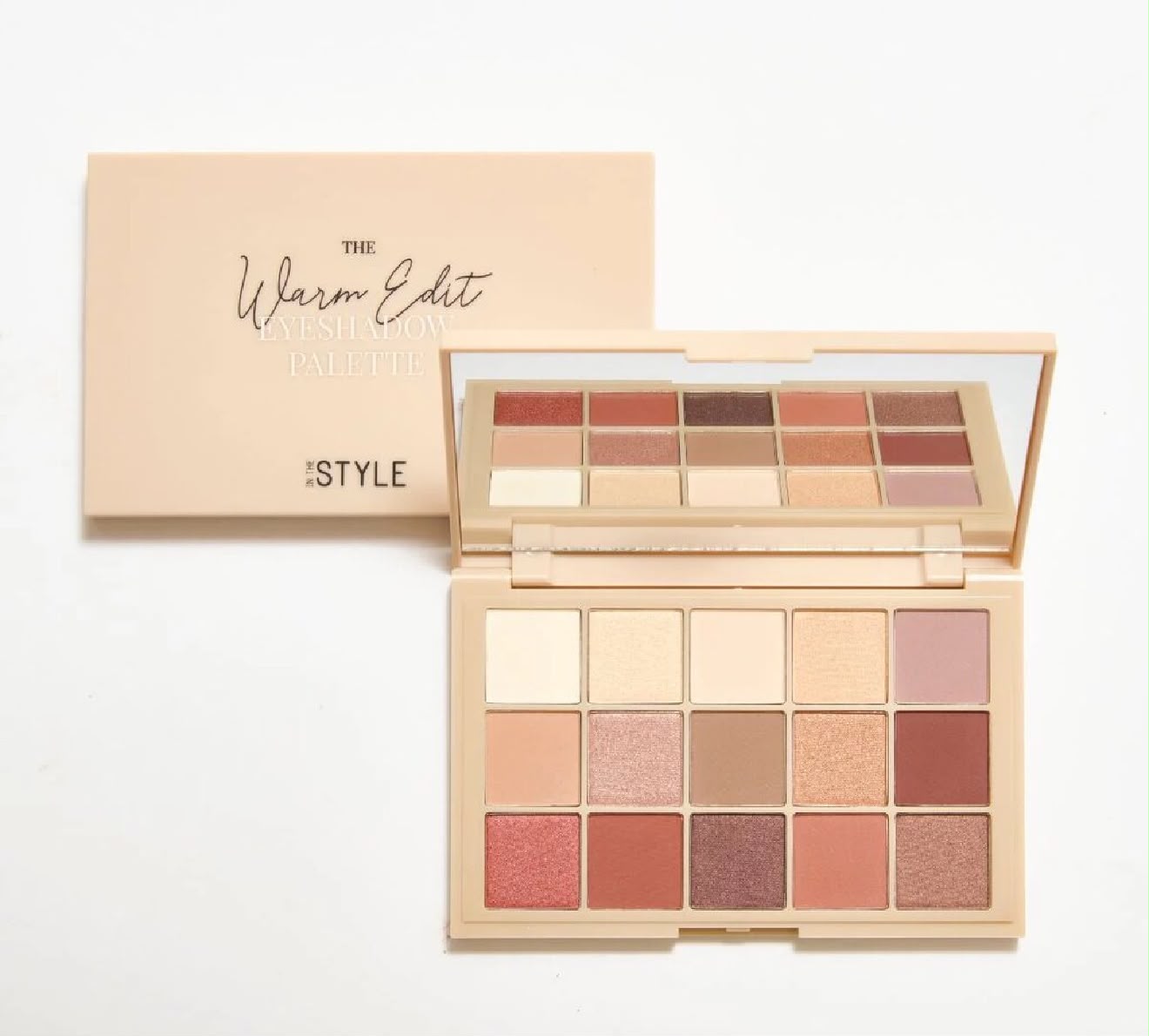 In The Style Large Eyeshadow Palette - Warm Edit color option