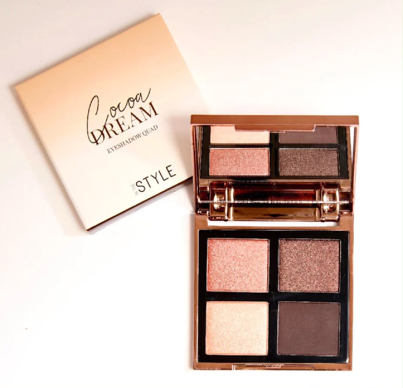 In The Style Quad Eyeshadow Palette -cocoa dream