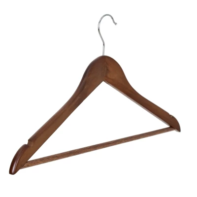 Clothes Hanger Set Walnut
