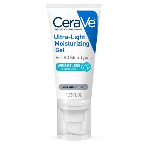 CeraVe Moisturizing Gel + Ultra-Light Fast Absorbing Moisturizer for All Skin Types + 52ml color option