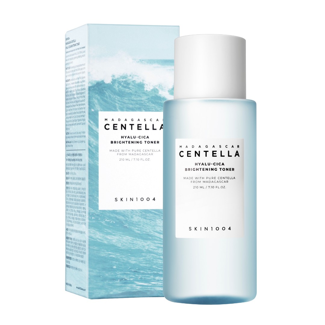 SKIN1004 Brightening Toner + Madagascar Centella Hyalu-Cica Hydrating & Brightening Toner + 210ml color option