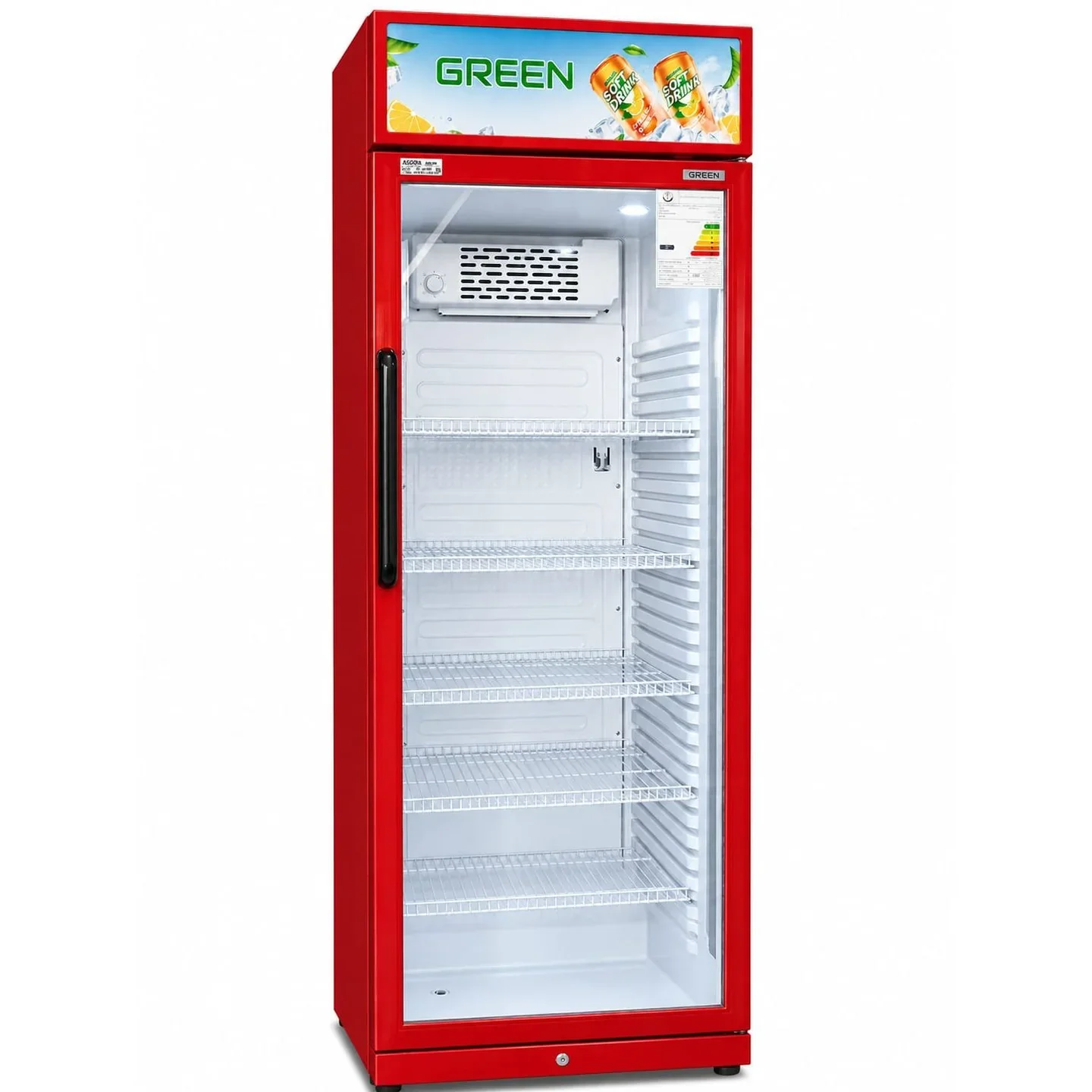 ساردکەرەوەی نمایشی ڕاست (دەرگای شووشەیی) کرین GSC-DCC400R color option