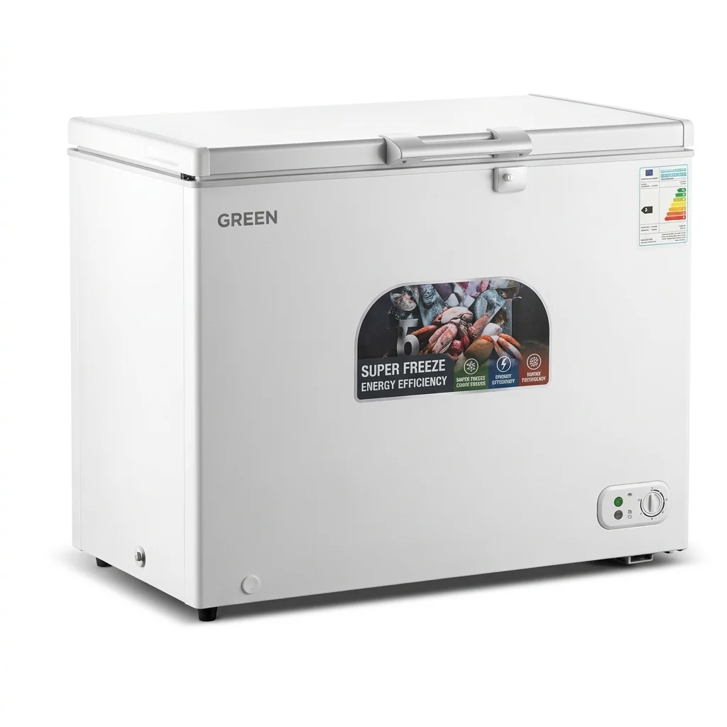 مجمدة افقية 14 قدم كرين GCF-CC350W color option