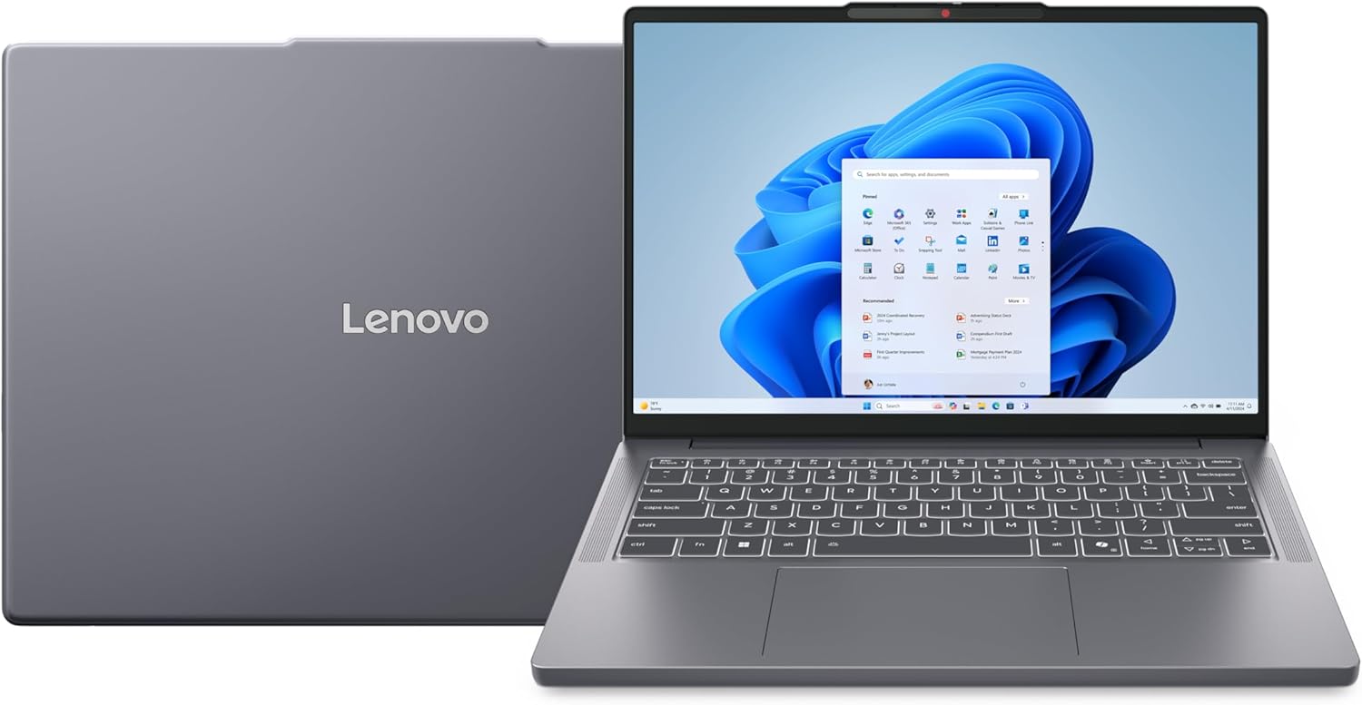 Lenovo IdeaPad Slim 3 14IRH10 Laptop – Intel Core i5-13420H, 8GB DDR5, 512GB SSD, 14″ WUXGA, Windows 11 – 83K0002XAX color option