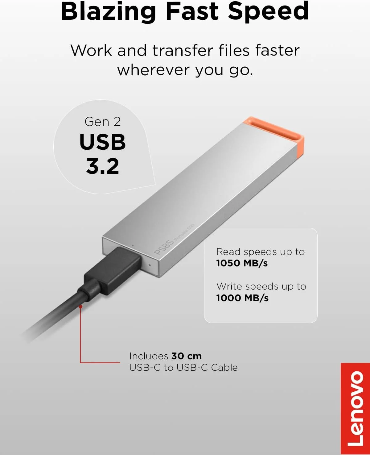 Lenovo PS83 1TB Portable SSD