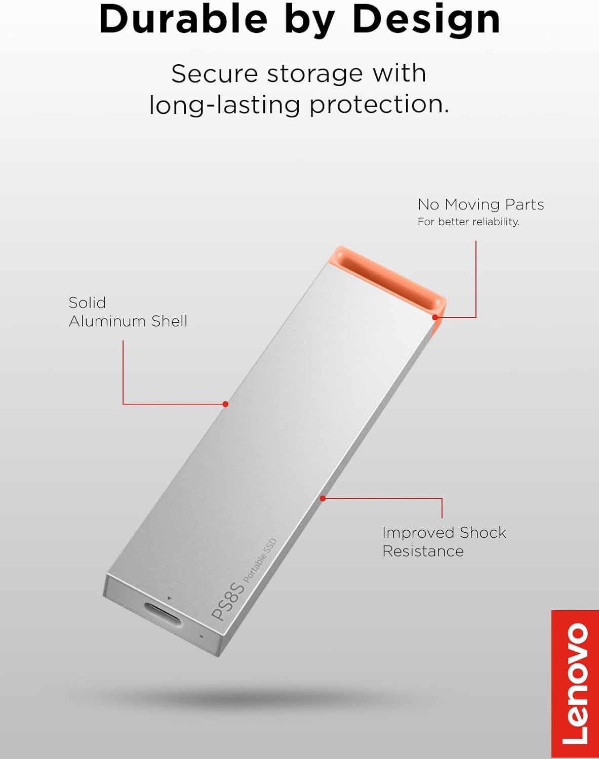 Lenovo PS83 512GB Portable SSD