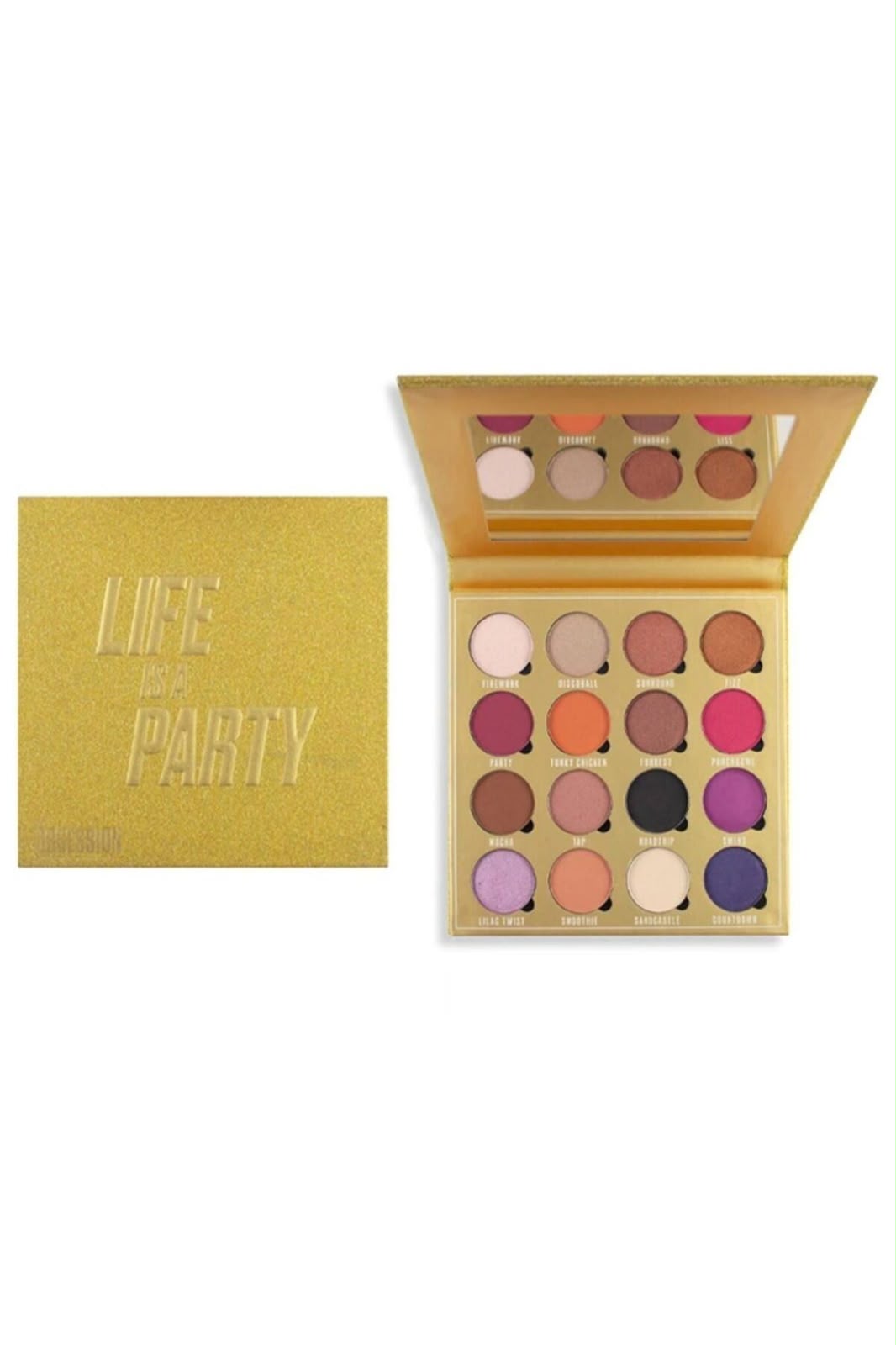 Makeup Obsession Eyeshadow Palette Revolution Life Is a Party