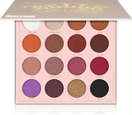 Makeup Obsession Eyeshadow Palette x Revolution Belle Jordan