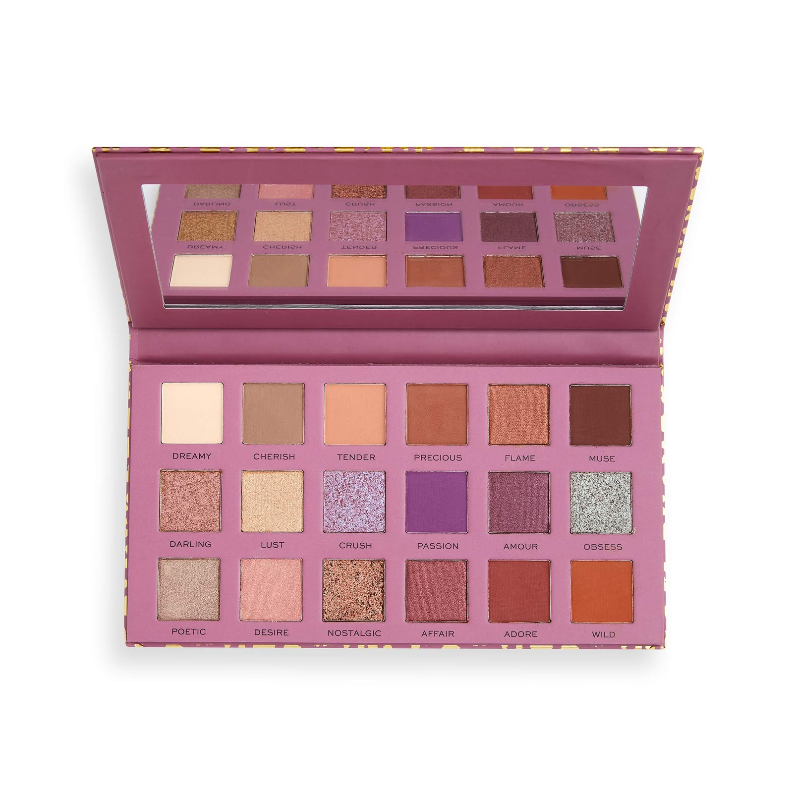 Revolution Pro Eyeshadow Palette New Neutral Romance – 18 Shades