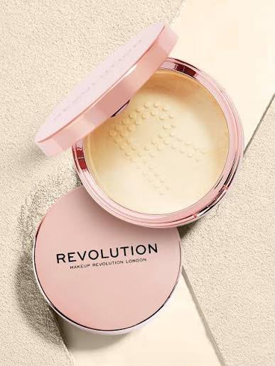 Revolution Loose Setting Powder Conceal & Fix – Medium Beige color option