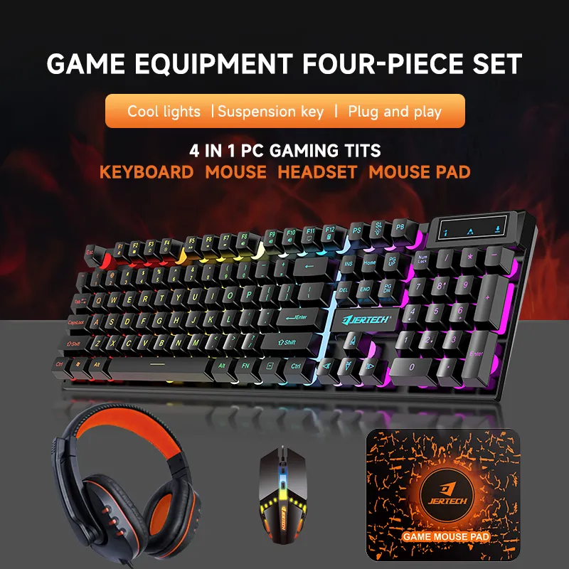 JERTECH Victory CT4-01 4-in-1 Gaming Set color option