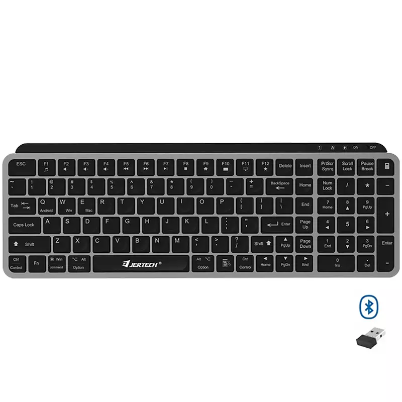 JERTECH KBT231 Bluetooth / 2.4G Wireless Keyboard
