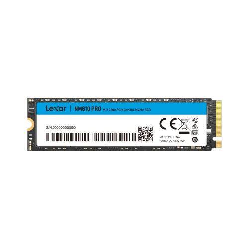 Lexar NM610 Pro 1TB NVMe SSD color option