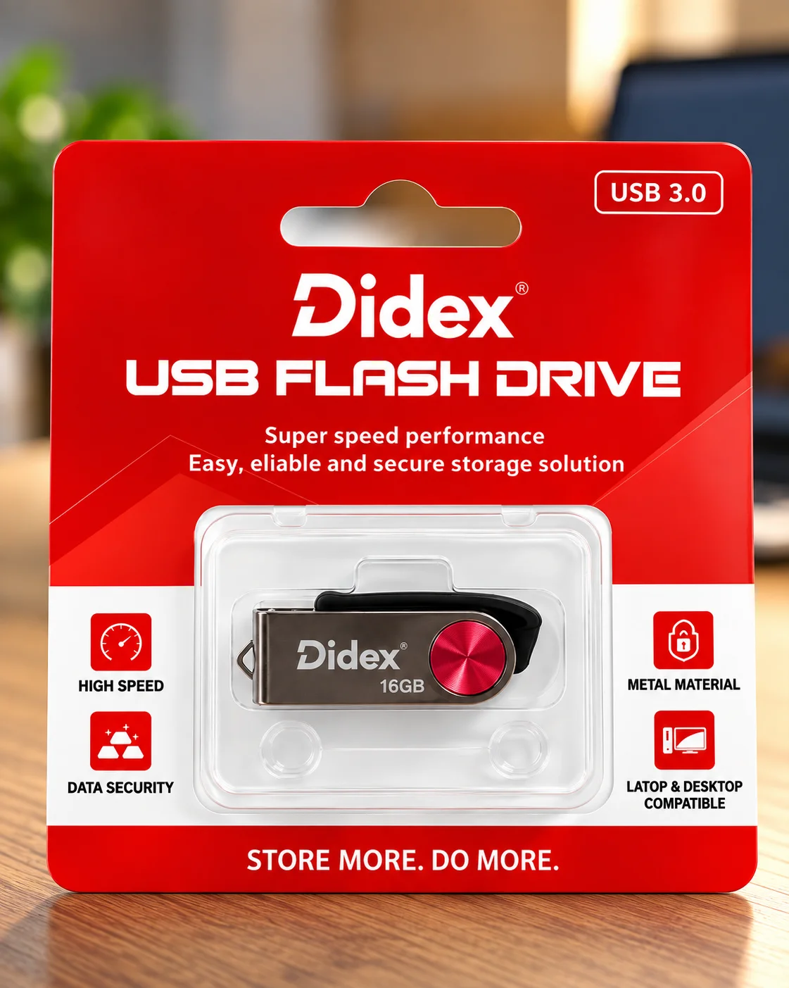 DIDEX 16GB USB 3.0 Flash Drive