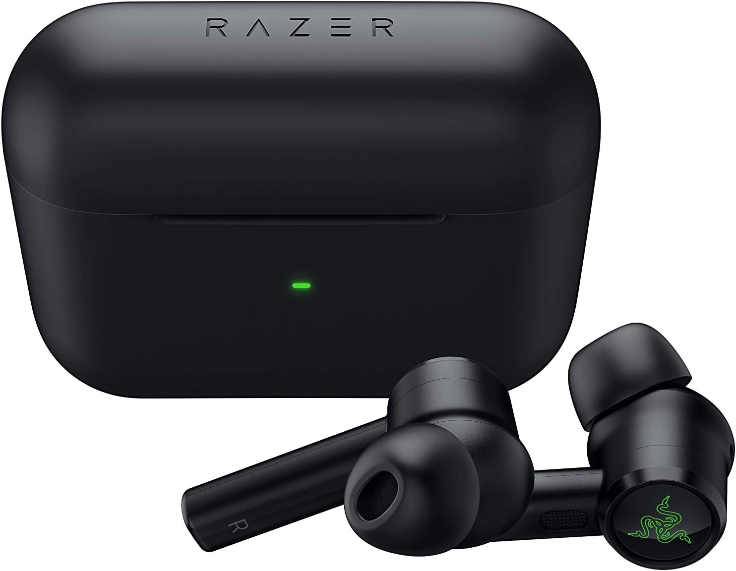 Razer Wopow AU05 Wireless Earbuds – Charging Case – Black color option