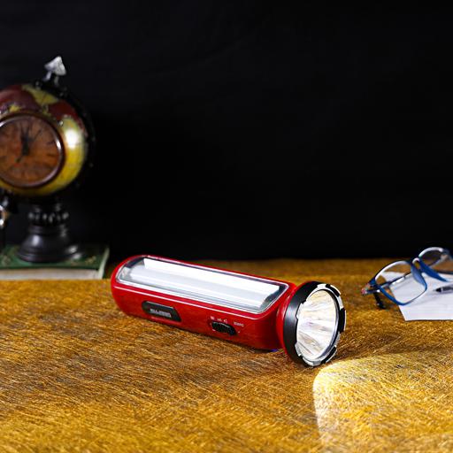 Geepas 2-in-1 Rechargeable Emergency Lantern with LED Torch - 16 MEGA Luminous Hi-Power LEDs | 2 Hours Working color option