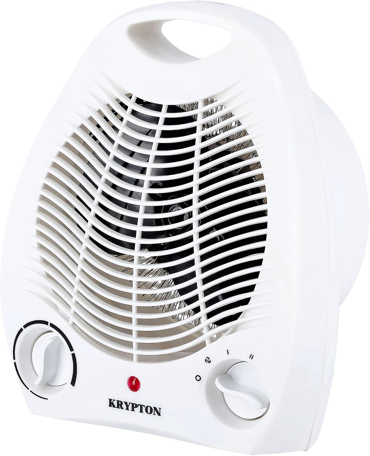 Krypton Fan Heater KNFH6360 -2 Heating Powers 1000W/2000W -Cool/Warm/Hot Air -Adjustable Thermostat -AC 220–240V -50/60Hz color option