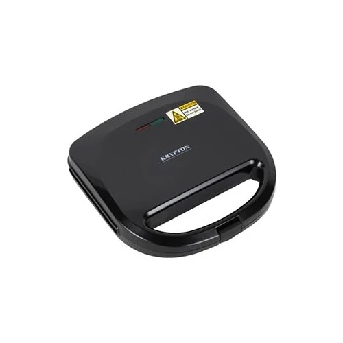 Krypton Grill Maker KNGM6607 | 750W | Non-Stick Grill Plates | Dual Status Indicator Lights | Built-In Safety Protection | Black