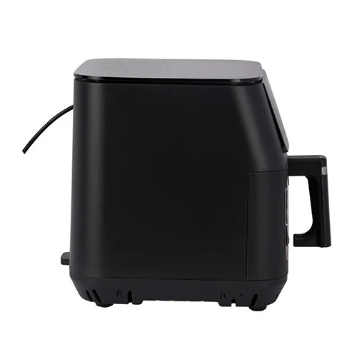 Krypton Double Heating Digital Air Fryer KNAF6707 | 2000W | 9L Capacity | 8 Preset Cooking Menus | Digital LED Touch Display | Black