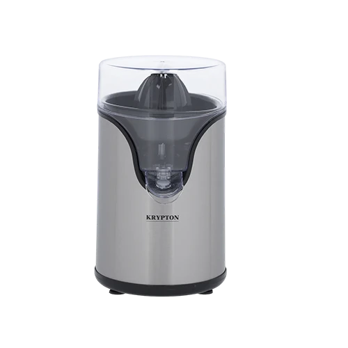 Krypton Stainless Steel Citrus Juicer KNCJ6307 | 100W Powerful Motor | Dual Cone System | Anti-Drip Spout | Safety & Stability | Easy to Clean | Stainless Steel color option