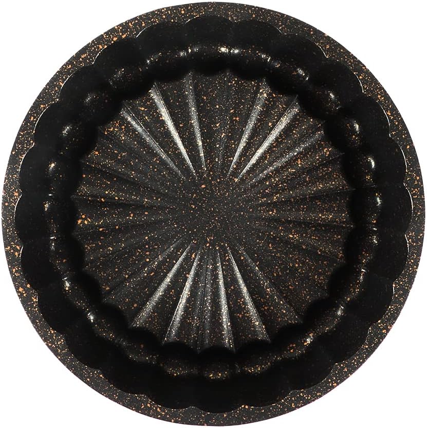Round Granite Cake Mold – Black color option