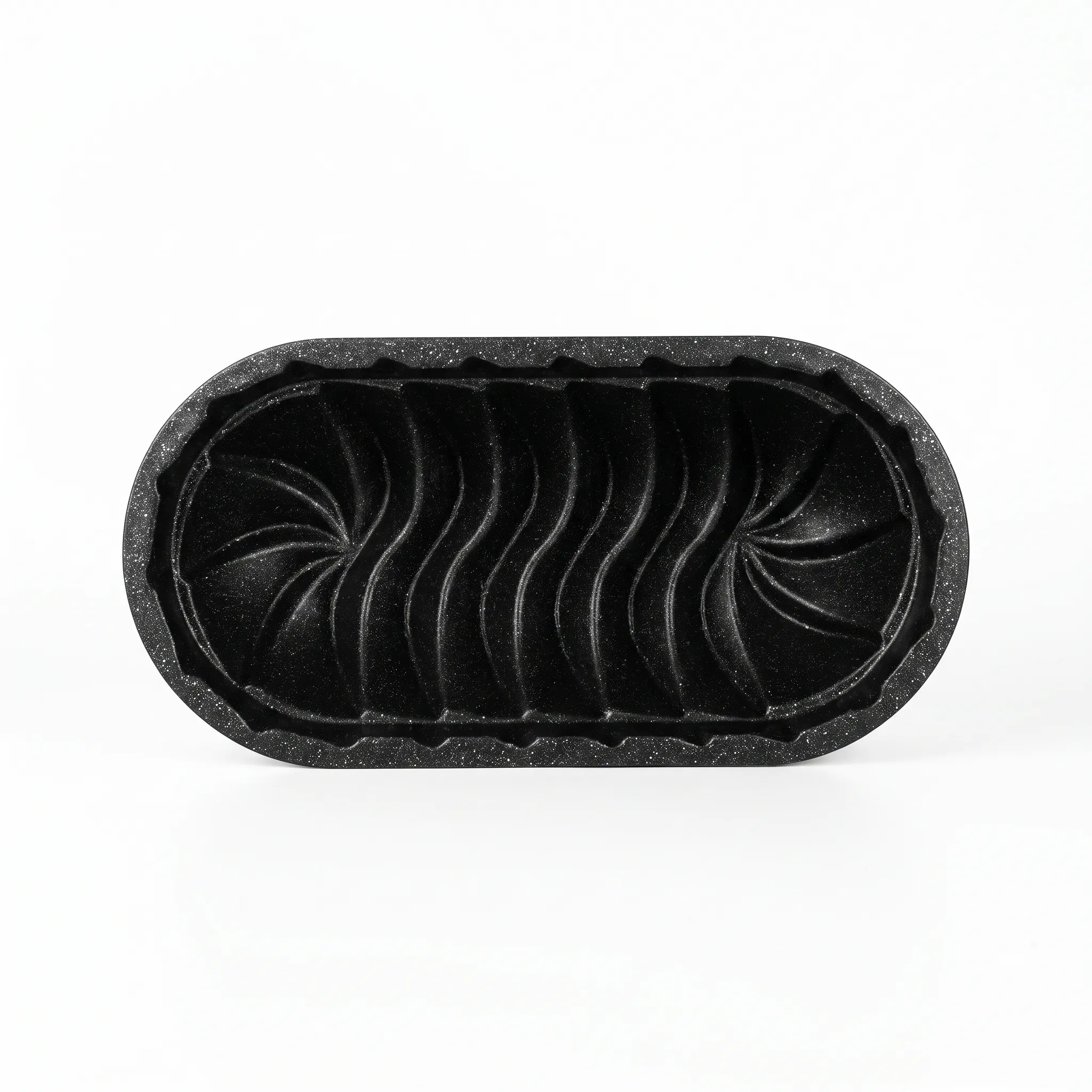 Oval Granite Cake Mold – Black color option