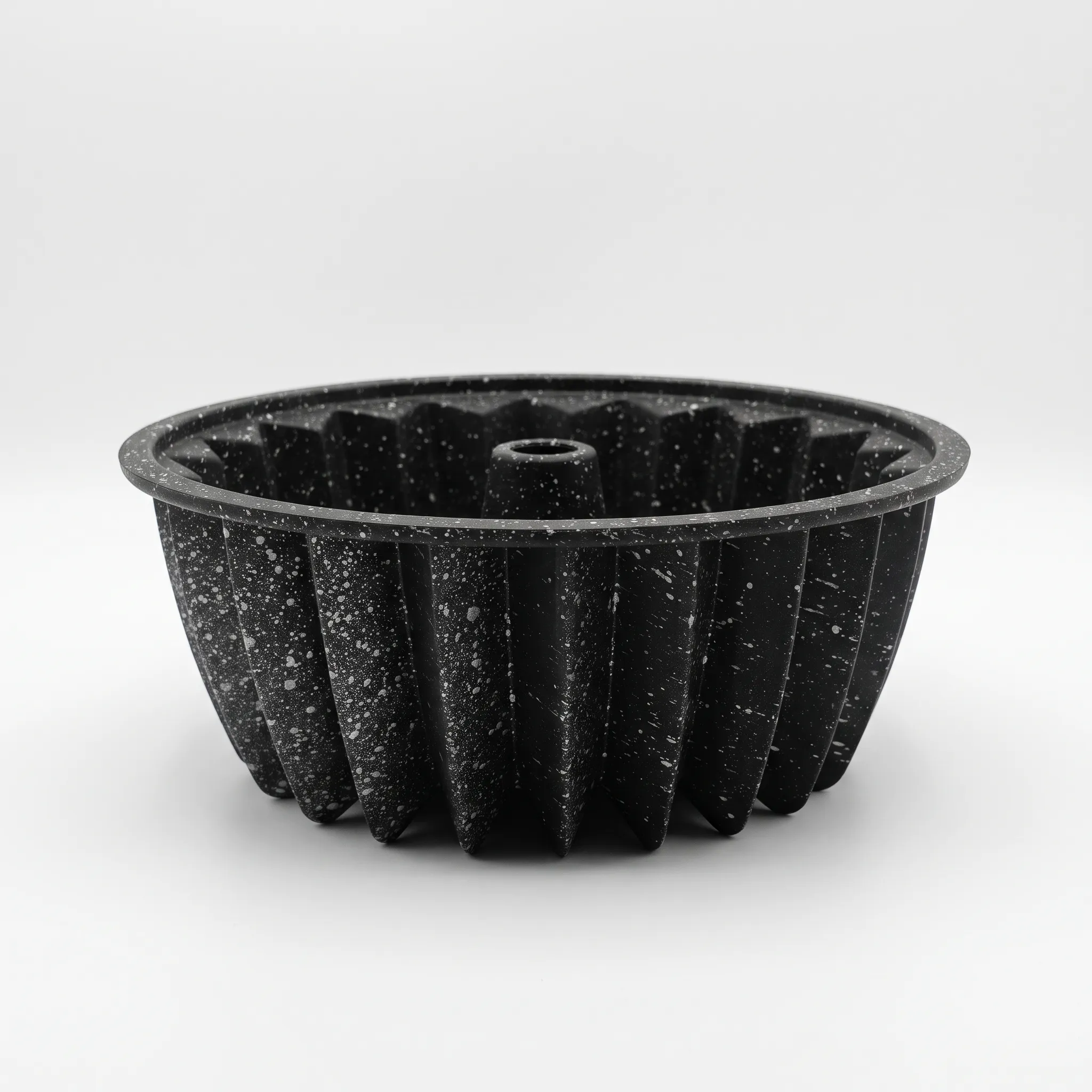 Star-Shaped Granite Cake Mold – Black